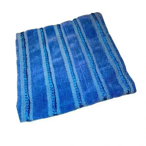 Source unknown thick and durable cotton  cushion cover with embellishment